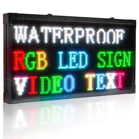 Leadleds P10 Full Color Led Lighting Program Multi-line Message