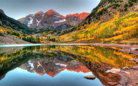 Elk Mountains Maroon Lake Colorado Wallpapers - Wallpaper Cave