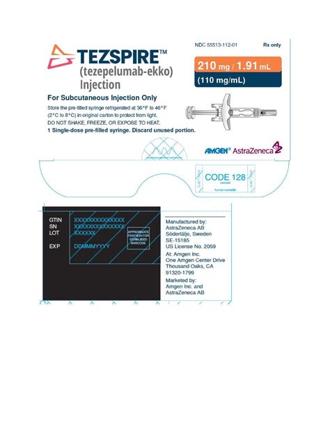 TEZSPIRE- tezepelumab-ekko injection, solution