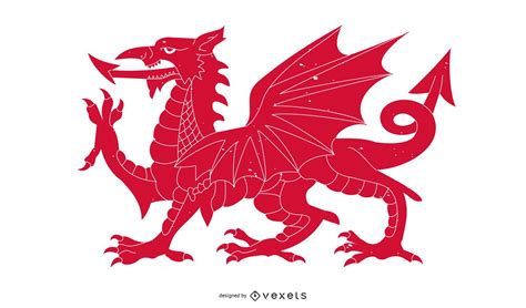 Welsh Dragon Vector Download