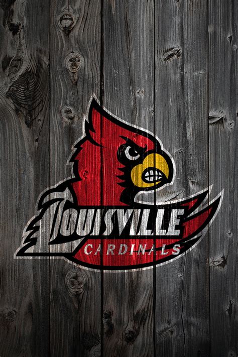 Louisville Cardinals Wood iPhone 4 Background | Louisville C… | Flickr