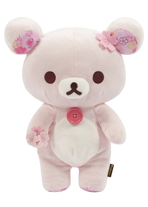 Korilakkuma Cherry Blossoms Series Plush | Plush, Cherry blossom, Sakura cherry blossom