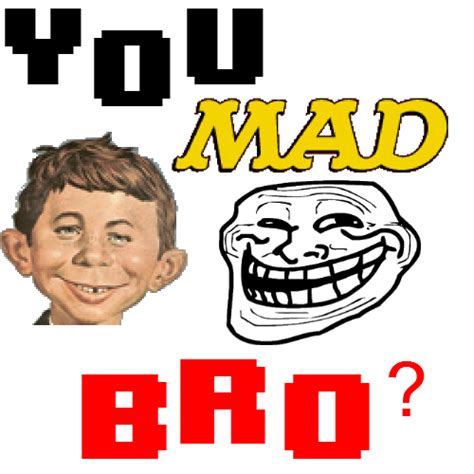 [Image - 609657] | You MAD bro? | Know Your Meme