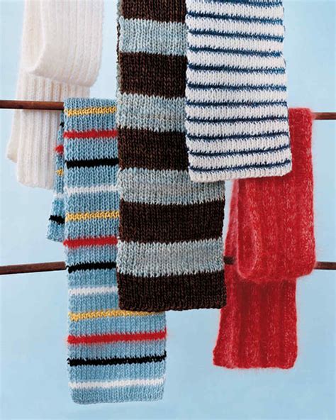 Knitted Scarves | Martha Stewart