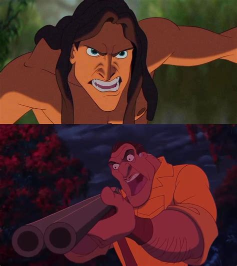 Tarzan vs Clayton by DracoAwesomeness on DeviantArt