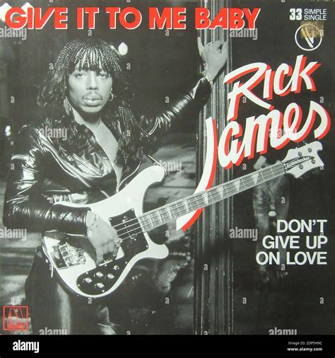 Rick James - Give It To Me Baby, 12 inch 33t - Vintage vinyl album ...