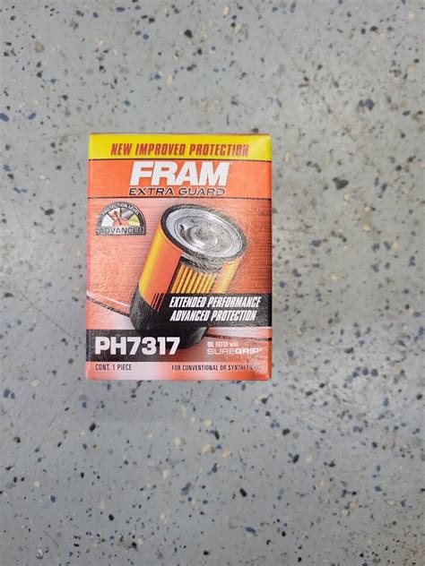 Fram PH7317 - cross reference oil filters | oilfilter-crossreference.com