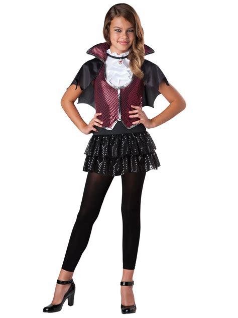 Kids Glampiress Girls Vampire Halloween Costume | $37.99 | The Costume Land