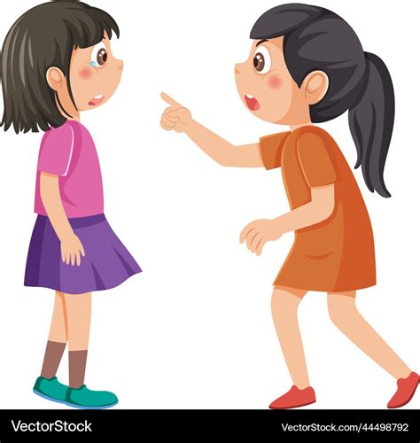 Two Girls Clipart