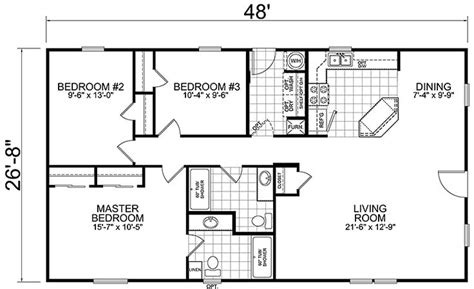 Little House on the Trailer, Petaluma CA- Custom Built Manufactured Homes: 28x48 3 Bedroom, 2 B ...