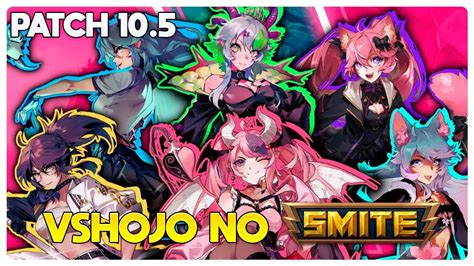 NOVO CROSSOVER! VSHOJO NO SMITE! E um buff meio absurdo... Update Notes ...