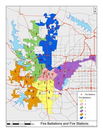 TX July 5 2005 Fortworthfirestationmap 2007 : Fort Worth City of : Free Download, Borrow, and ...