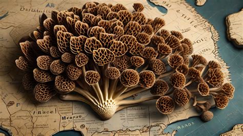 Morel Mushroom Map - Mushroom Growing