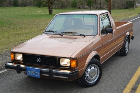 No Reserve: 1982 Volkswagen Rabbit Pickup Diesel 5-Speed for sale on ...