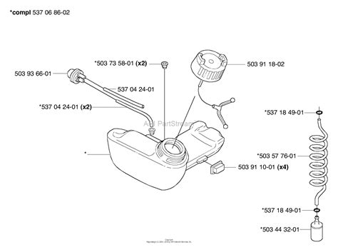 Husqvarna 123l Weed Eater Fuel Line Diagram