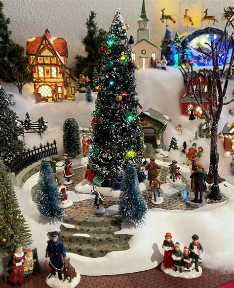 Miniature Christmas Village - my home of all seasons