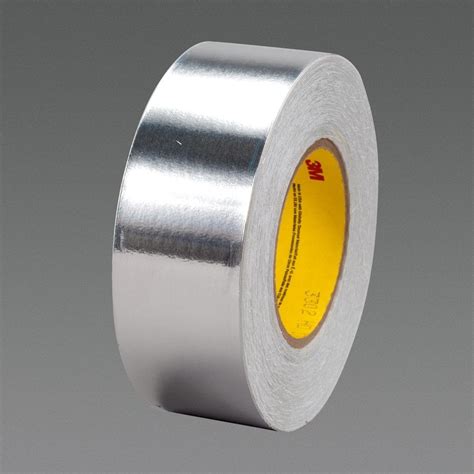 3M™ Conductive Aluminum Foil Tape 3302 Silver, 60 in x 36 yd 3.6 mil, 1 ...