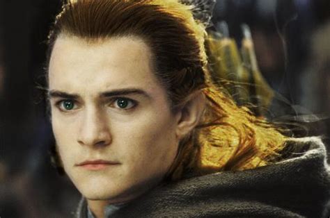 Nowhere in the book did it mention legolas' hair color, he might have ...