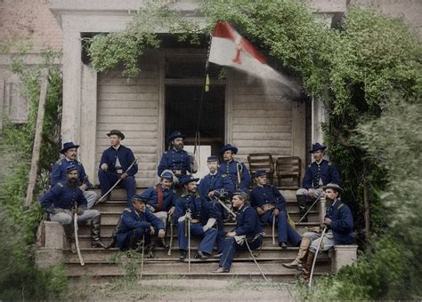 American Civil War brought back to life through stunning colour portraits of soldiers on both ...