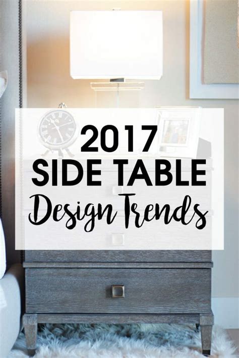 2017 Side Table Design Trends | Home Interior Decor Trends