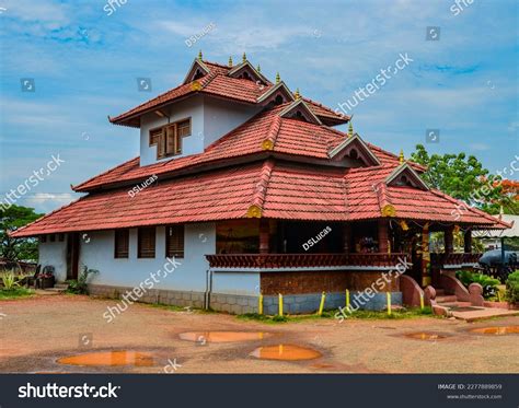 Traditional Architecture Tiled Roof House Kerala Stock Photo 2277889859 ...