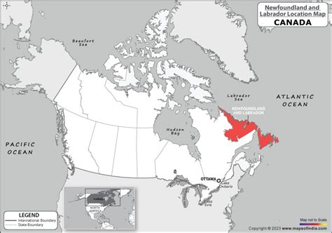 Where is Newfoundland and Labrador Located in Canada? | Newfoundland ...