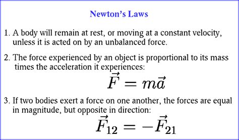 Newton's Laws