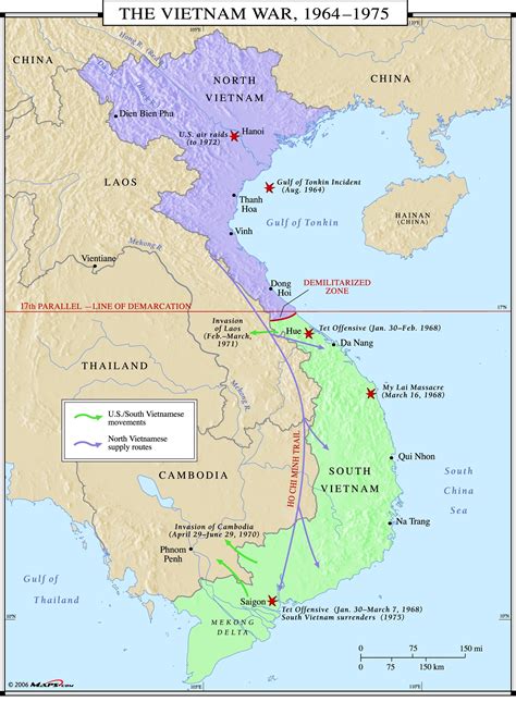 Mapping The Conflict: A Comprehensive Look At The Vietnam War Battles - Texas Fault Lines Map ...