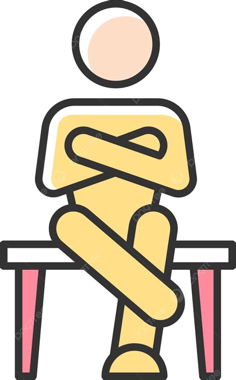 Closed Body Language Rgb Color Icon Information Icon Lineart Vector, Body Drawing, Ear Drawing ...