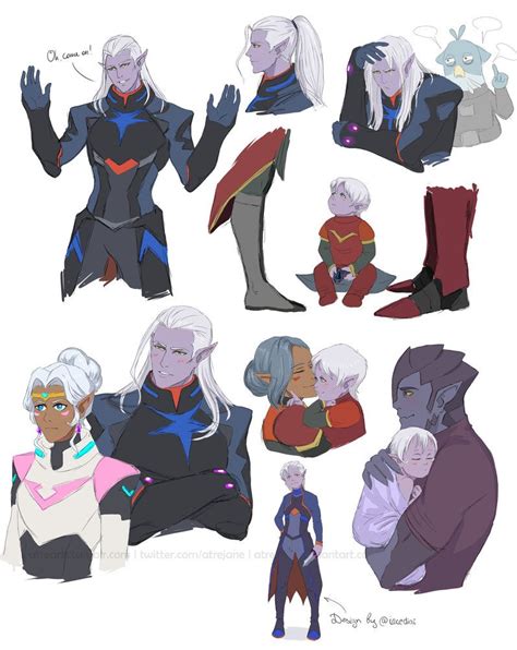 Sketches of Voltron: Lotor by AtreJane | Voltron, Voltron fanart, Voltron funny