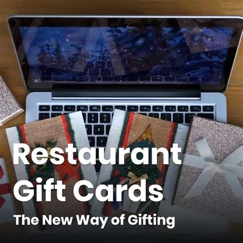 Restaurant Gift Cards: The New Way of Gifting [Video] | Restaurant gift ...