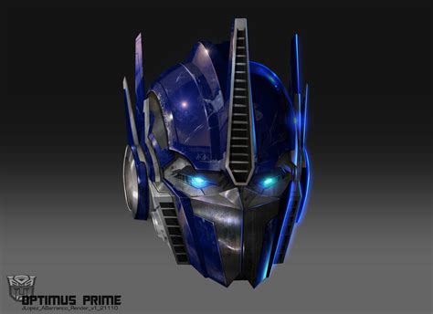 Optimus Head by AugustoBarranco on DeviantArt