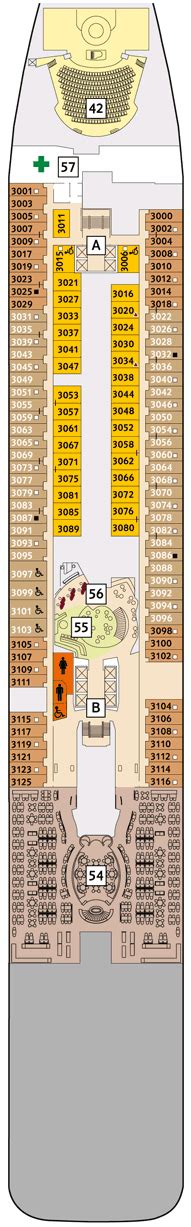 Schiff bild: Deckplan Mein Schiff 5 Deck 12