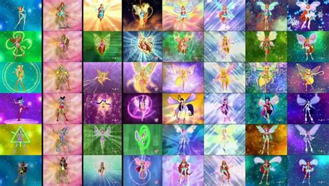 Winx Club All transformations - The Winx Club Photo (24661865) - Fanpop