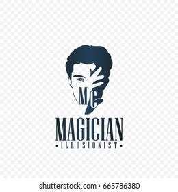 Magician Logo Vector Stock Vector (Royalty Free) 665786380 | Shutterstock