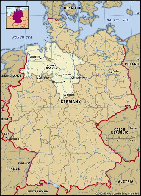 Lower Saxony | State in Germany, Physical Features, People, Culture ...