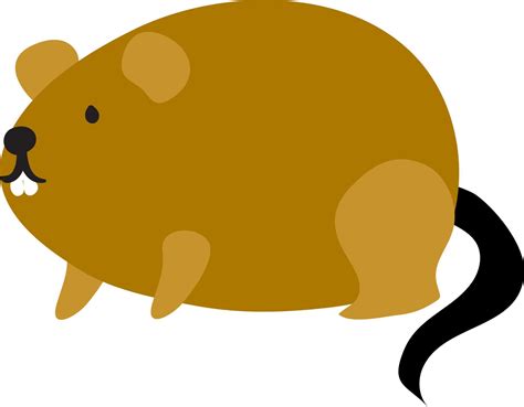 Fat mouse, illustration, vector on white background. 13594742 Vector Art at Vecteezy