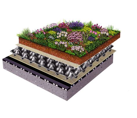 Green roofing with system | ZinCo Green Roof Systems