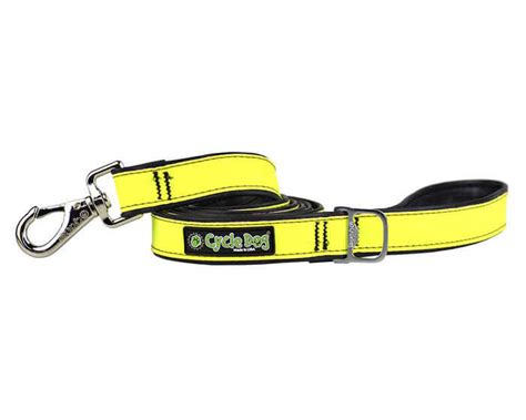 Neon Yellow MAX Reflective Dog Leash - Cycle Dog-Earth Friendly Pet Company