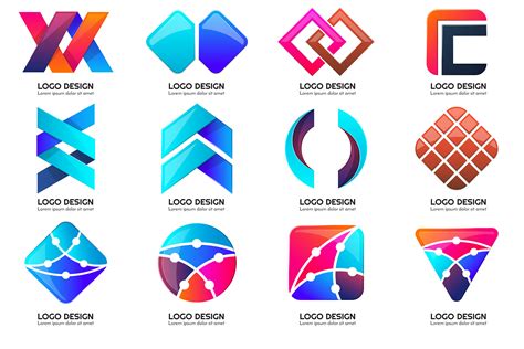 Modern Minimal Vector Logo for banner 329529 Vector Art at Vecteezy