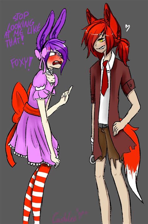 Foxy stop.. by SooJi-Oh.deviantart.com on @DeviantArt | Fnaf foxy, Fnaf, Anime fnaf