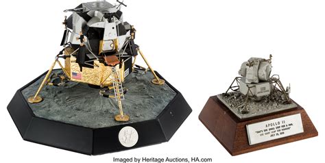 Apollo 11: Franklin Mint Lunar Module 1/48 Scale Die Cast Model | Lot ...