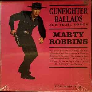 Marty Robbins - Gunfighter Ballads And Trail Songs (1962, Terre Haute ...