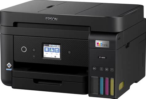 Questions and Answers: Epson EcoTank ET-4850 All-in-One Inkjet Cartridge-Free Supertank Printer ...