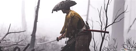 Ghost of Tsushima samurai 4K wallpaper download