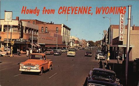 Street Scene Cheyenne, WY