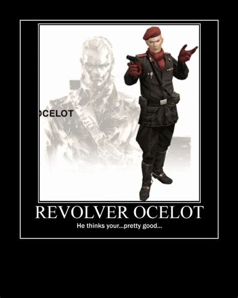 revolver ocelot meme - solutionsswift