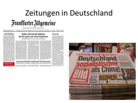 German Newspapers | Teaching Resources