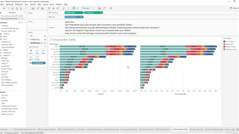 Tableau show percentage on bar chart - KurtisBettye