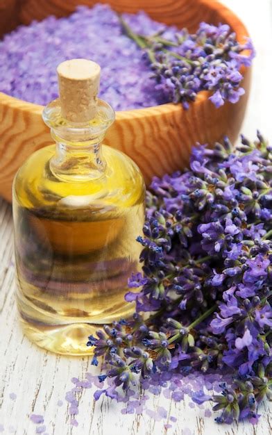 Premium Photo | Lavender and massage oil